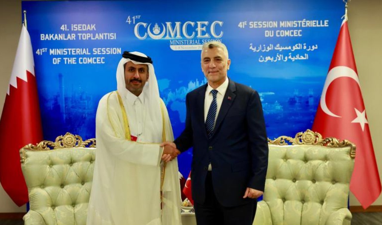 Bakan Bolat İSEDAK’ın 41. toplantısı kapsamında ikili görüşmeler yaptı