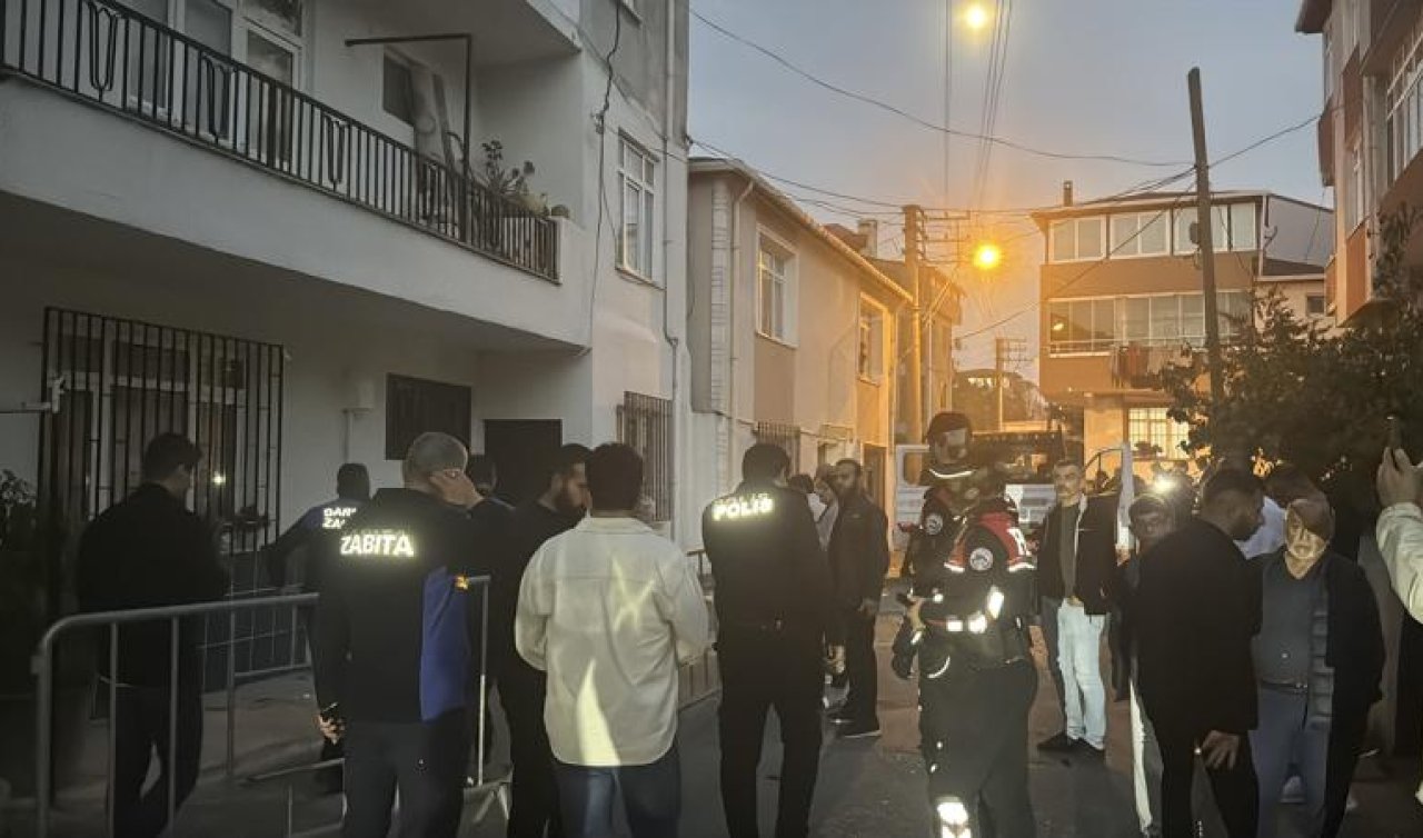 Kolonlarında çatlak oluşan 3 katlı bina tahliye edildi