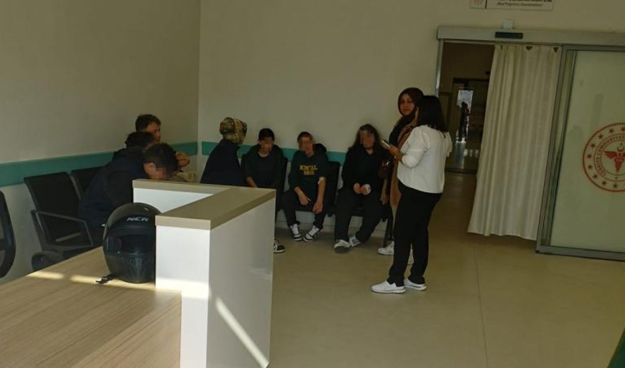 Kantinden döner yediler hastanelik oldular