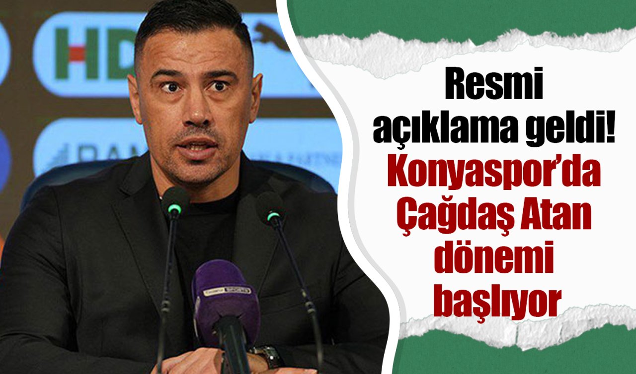 Resmi açıklama geldi! Konyaspor’un yeni hocası belli oldu