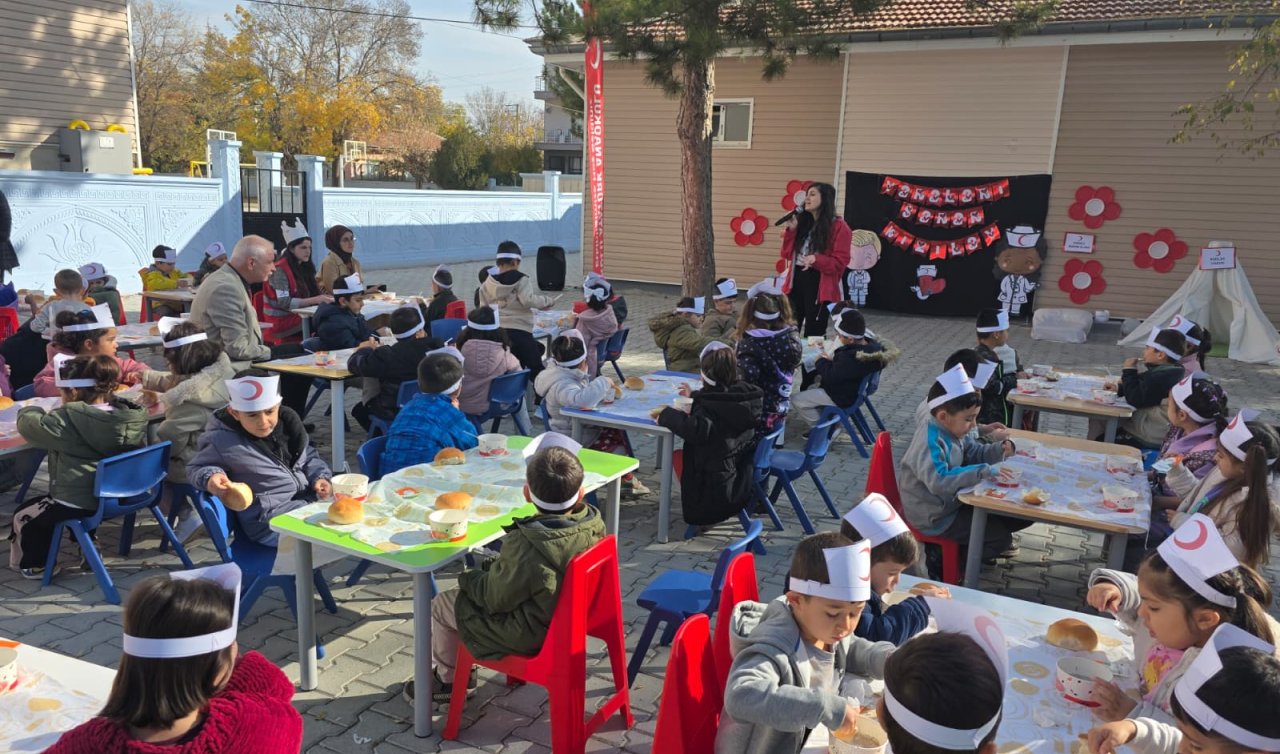 Kulu Atatürk Anaokulu’nda Kızılay Haftası etkinlikleri düzenlendi