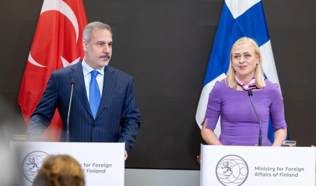 Dışişleri Bakanı Fidan Finlandiya Parlamentosunda hitapta bulundu