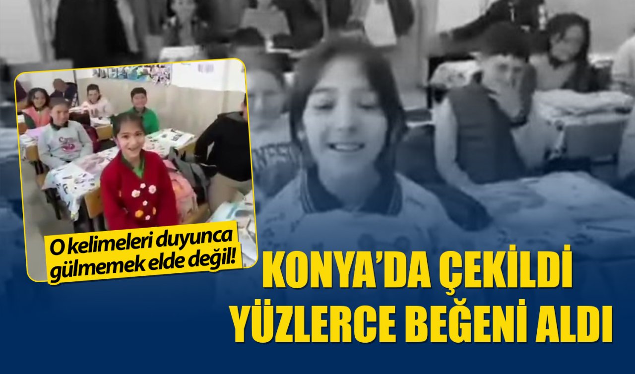 Konya’da çekildi yüzlerce beğeni aldı! İzleyenler tekrar tekrar paylaştı 