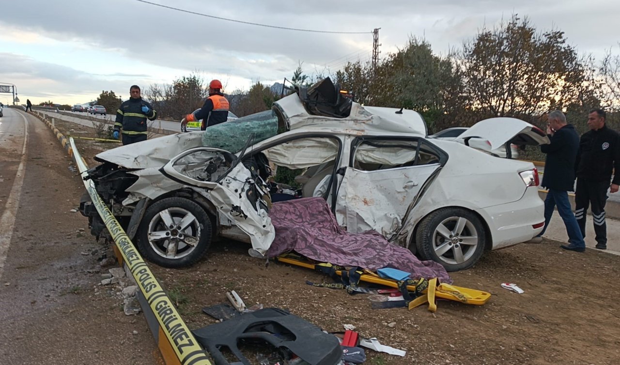 TIR ile otomobilin çarpıştığı kazada bir akademisyen hayatını kaybetti