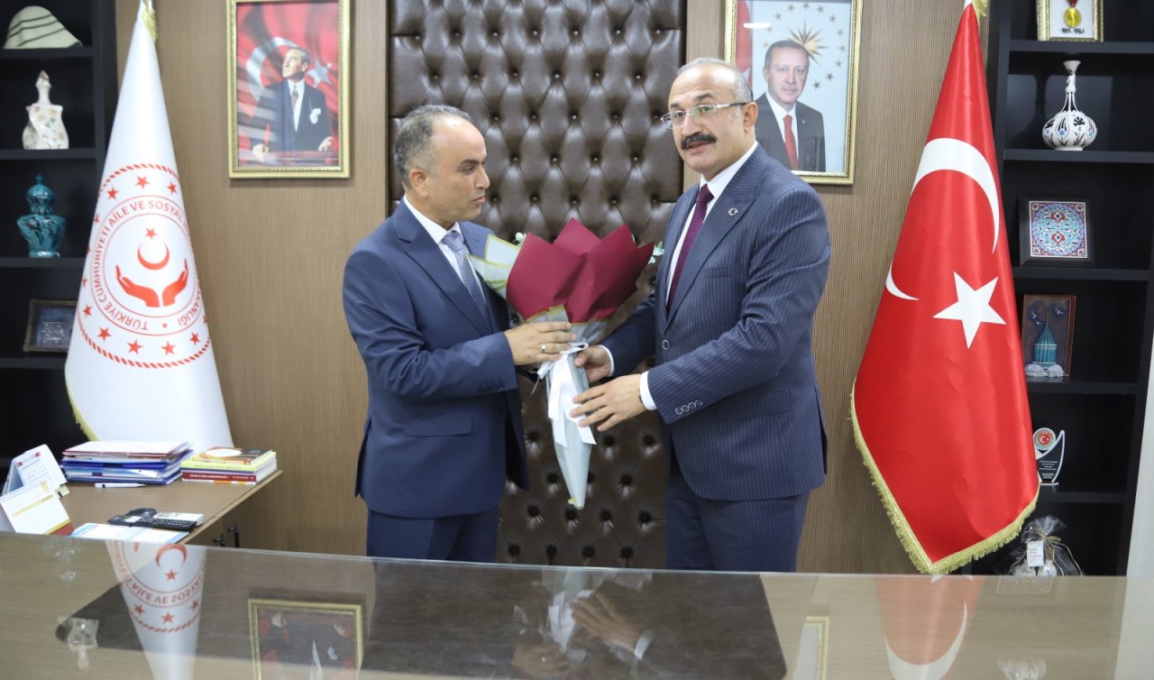 Konya Aile ve Sosyal Hizmetler İl Müdürü göreve başladı