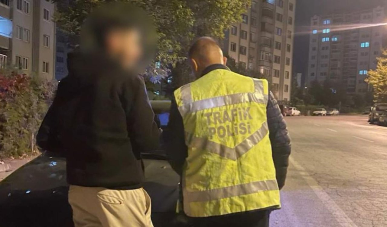 Drift atan ehliyetsiz sürücüye 83 bin lira ceza kesildi