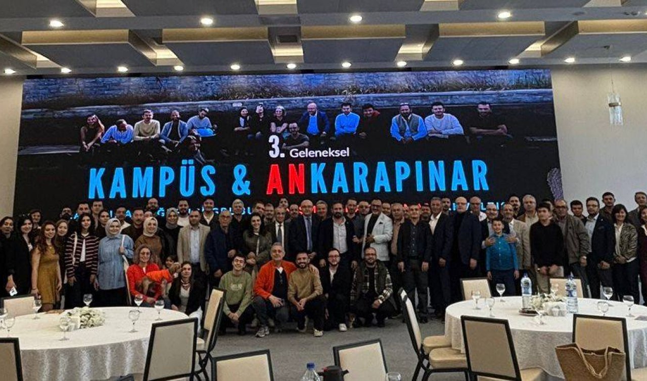 Karapınarlılar Başkent’te kahvaltı organizasyonunda buluştu