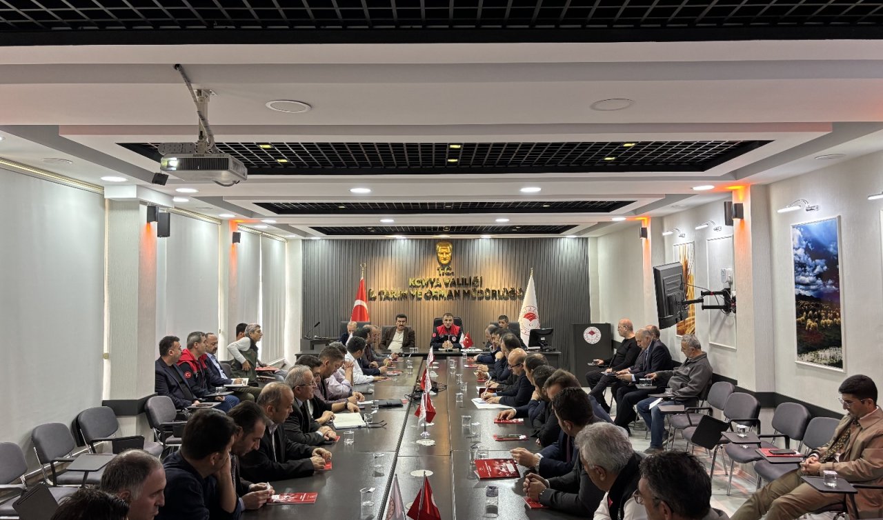 Konya İl Tarım ve Orman Müdürlüğü 2025’i masaya yatırdı