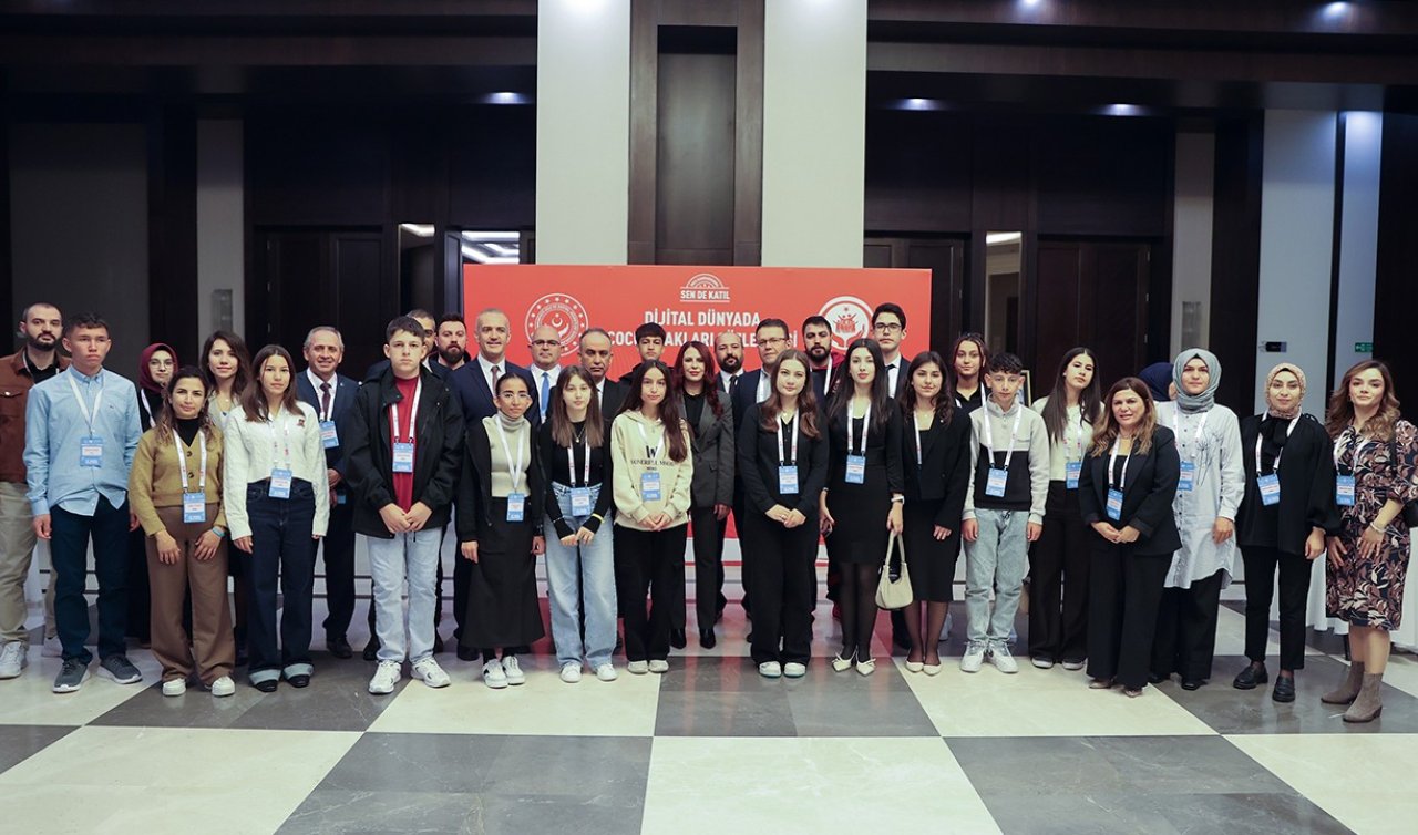 Konya’da “26. Ulusal Çocuk Forumu’’ başladı