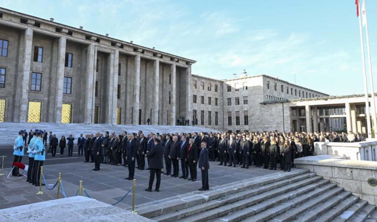 Büyük Önder Atatürk TBMM’de düzenlenen törenle anıldı