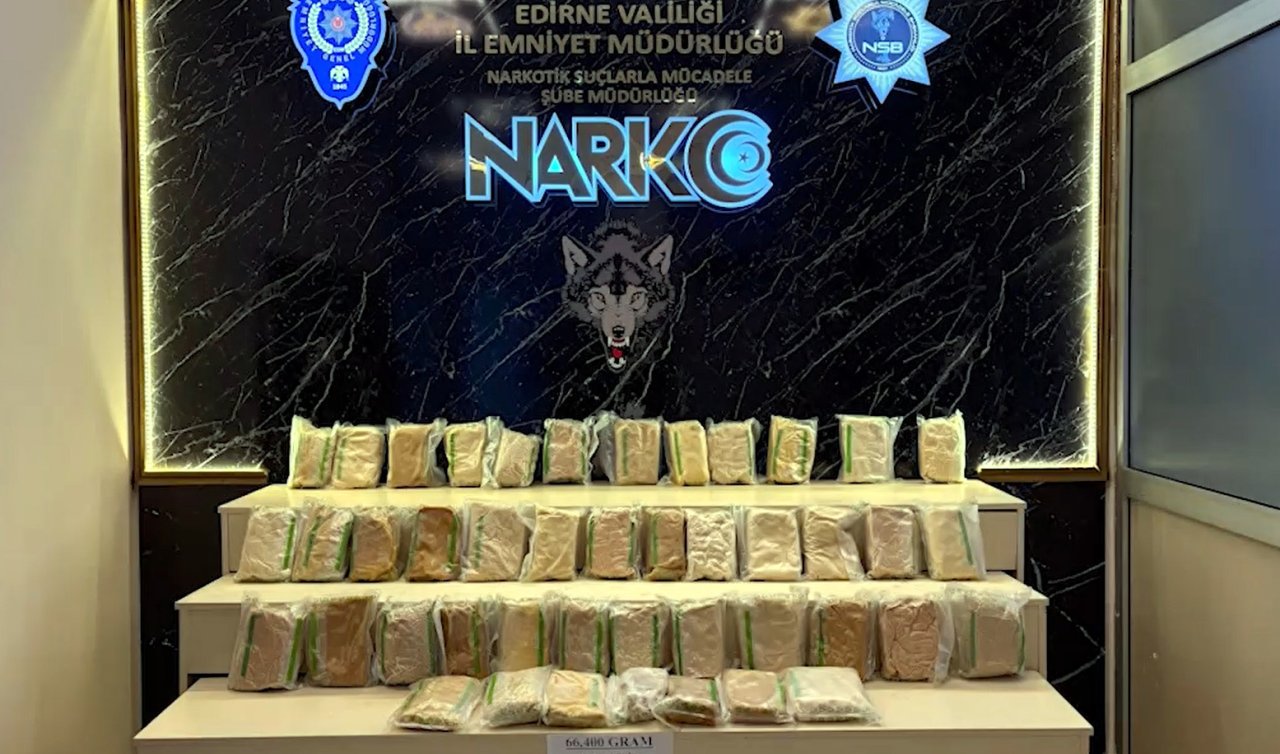 TIR’da yapılan aramada kilolarca uyuşturucu hammaddesi ele geçirildi