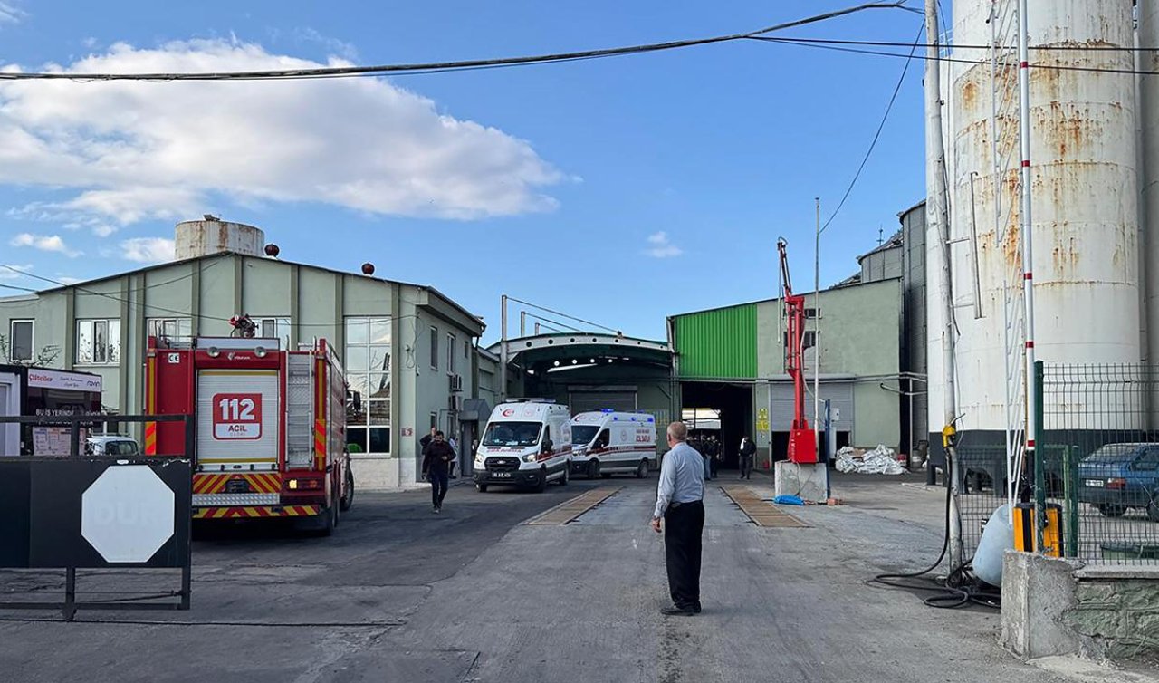 Yağ fabrikasında patlama: 10 yaralı
