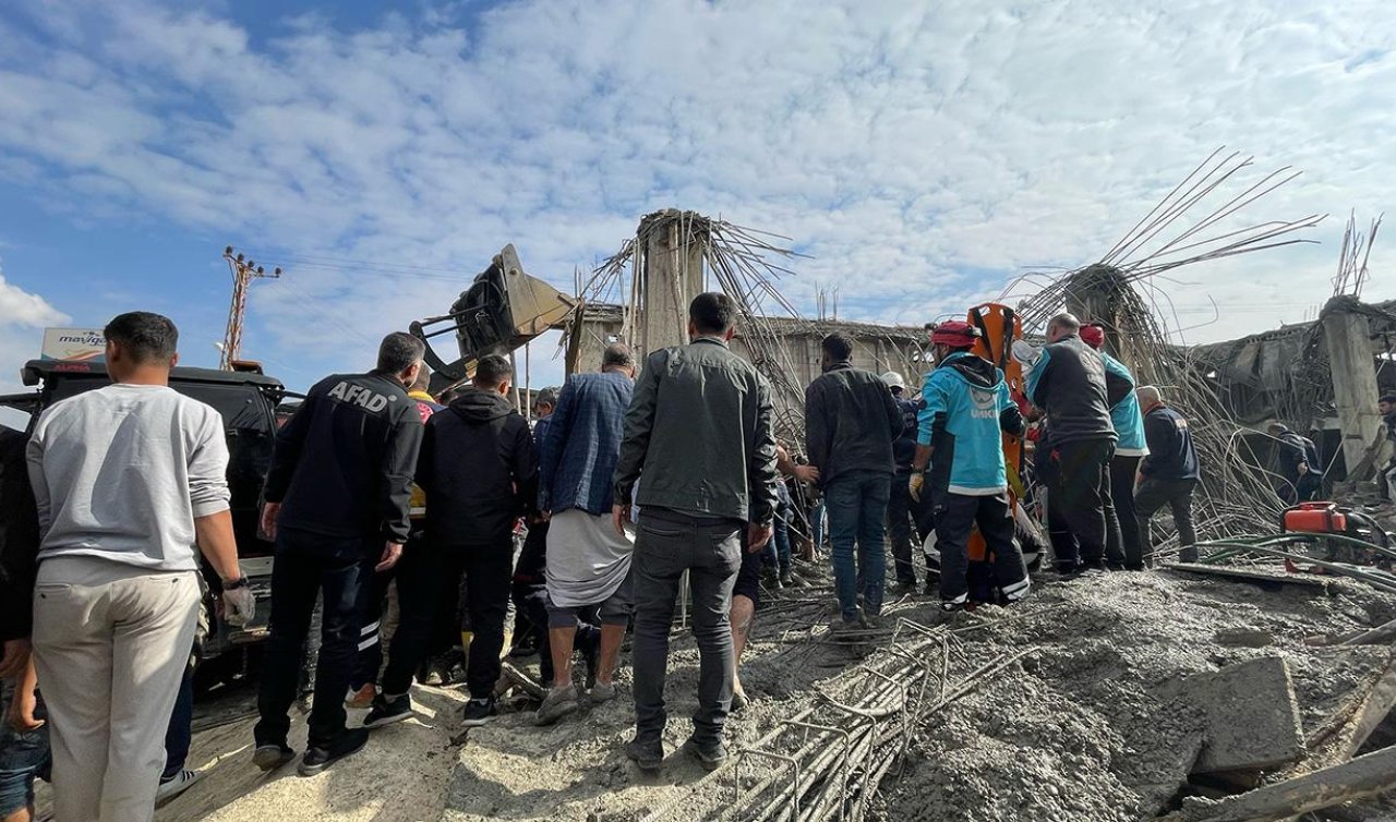 Tek katlı inşaatta çökme meydana geldi: 2 işçi hayatını kaybetti