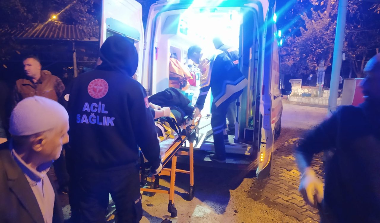 Devrilen pikaptaki 2’si çocuk 6 kişi yaralandı