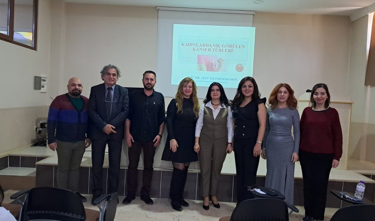 Akşehir’de kadınlara özgü kanserler konuşuldu