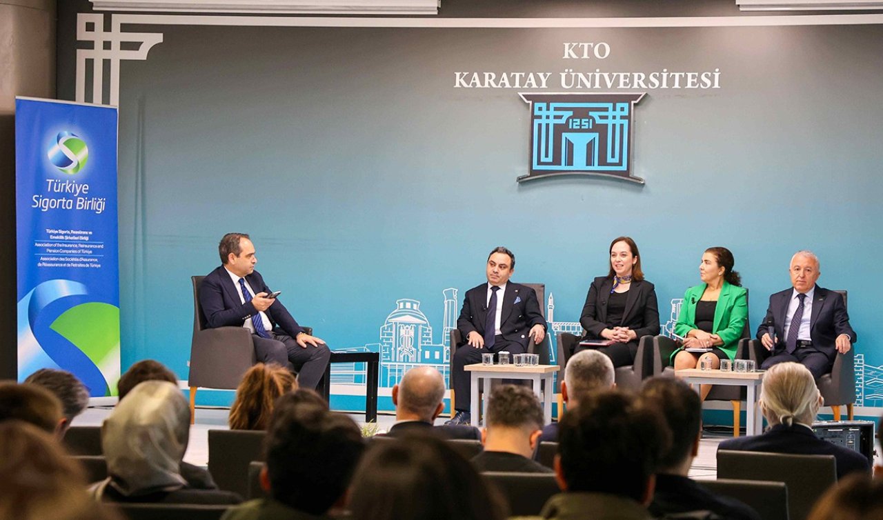 Sigortacılık sektörü ve iş fırsatları KTO Karatay Üniversitesi’nde ele alındı