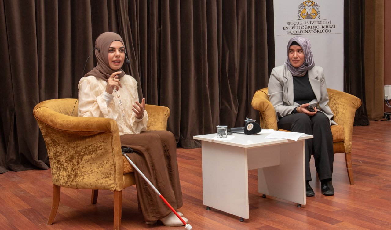 Selçuk Üniversitesi’nde engelleri aşma gücü konuşuldu