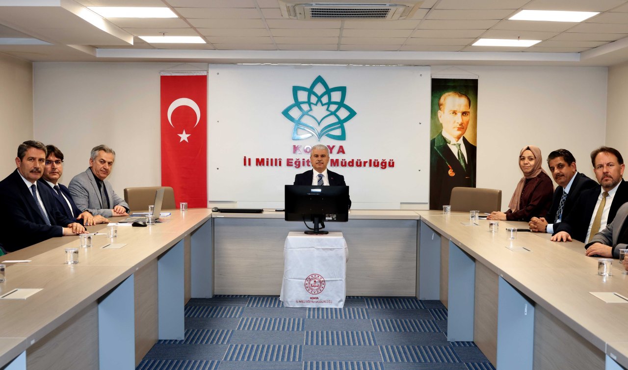 Konya’da eğitim masaya yatırıldı: Vali Akın’dan kritik değerlendirme toplantısı