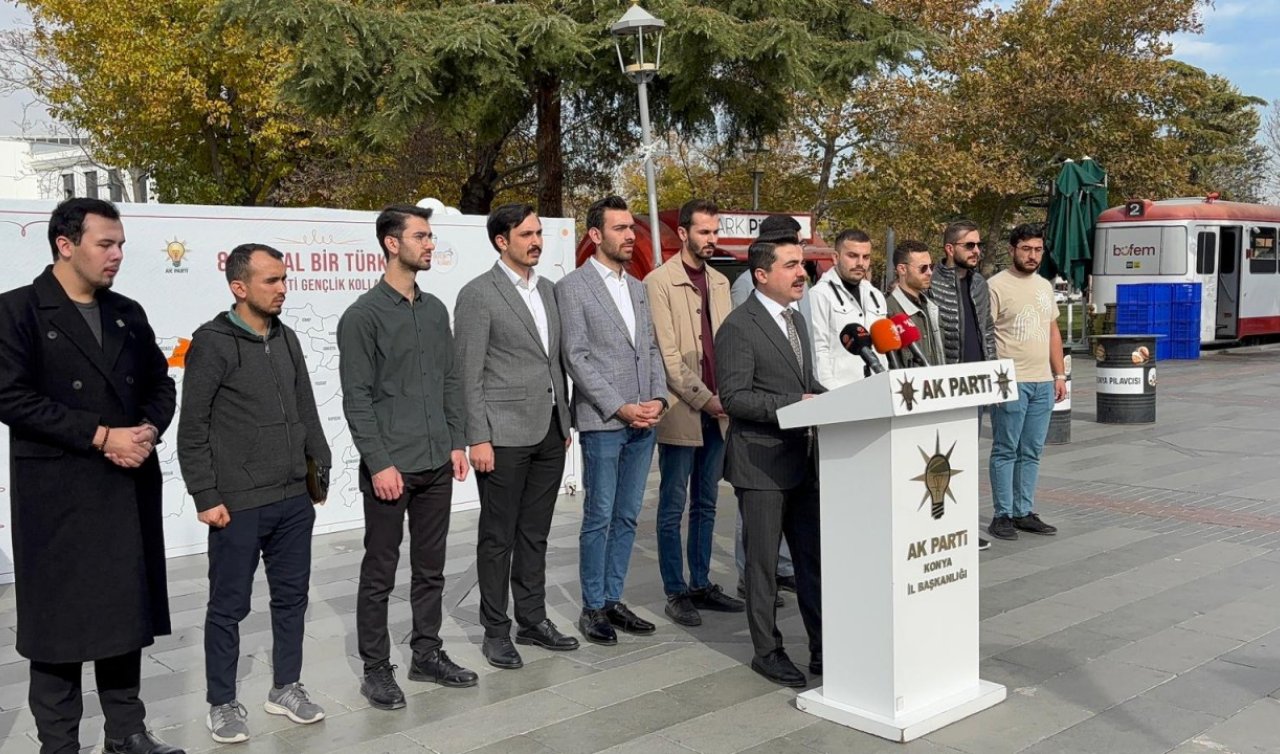 Konya’da AK Parti’li gençlerden “81 Hayal Bir Türkiye’’ etkinliği