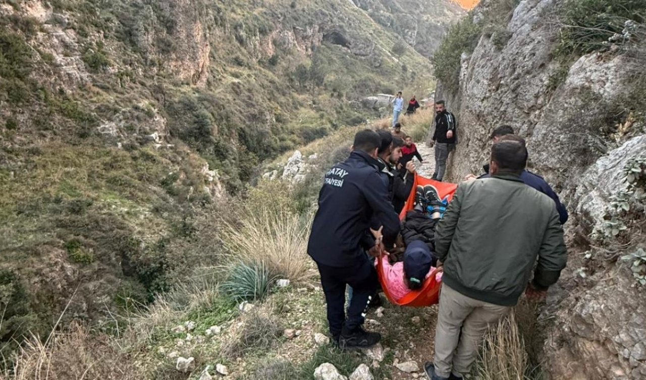 Dağda mahsur kaldı! İmdadına itfaiye yetişti