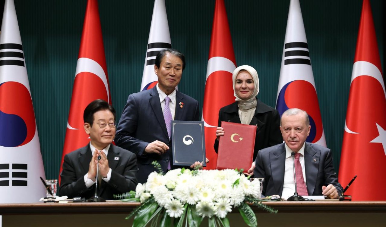 Türkiye ile Güney Kore arasında 3 anlaşma imzalandı