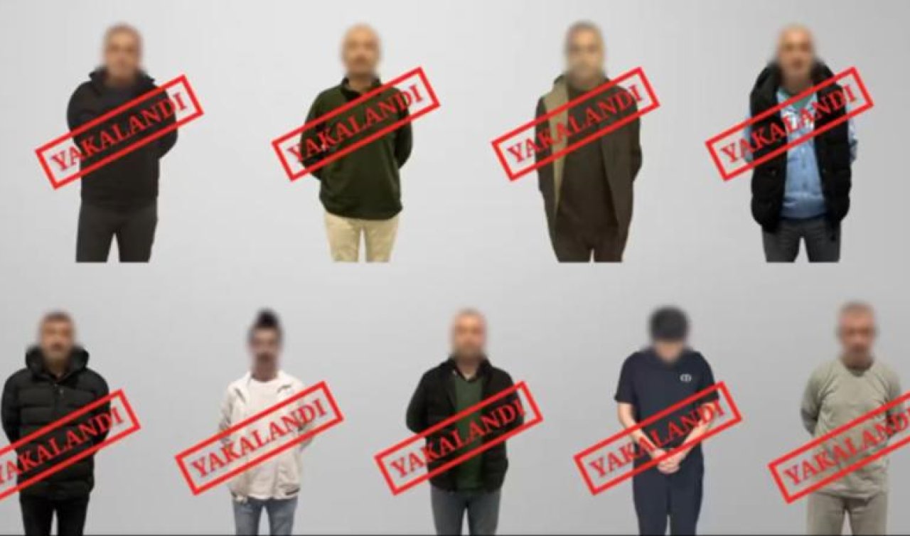 Kırmızı bültenle ve ulusal seviyede aranan 9 suçlu Türkiye’ye getirildi