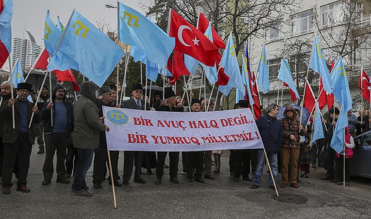 Kırım Türkleri Derneği Konya Şubesi’nden ABD planına sert tepki!
