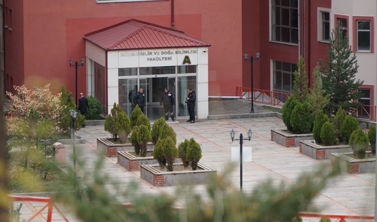 Gümüşhane Üniversitesi’nde kadın memur silahla rehin alındı