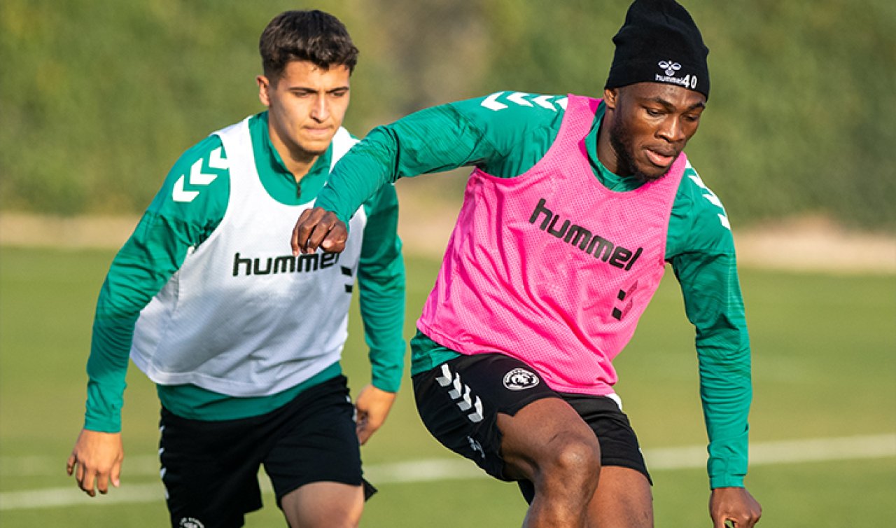 Anadolu Kartalı taktik çalışıyor