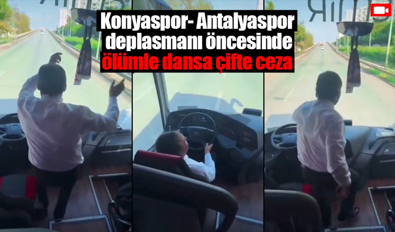 Konyaspor- Antalyaspor deplasmanı öncesindeki ölümle dansa çifte ceza 