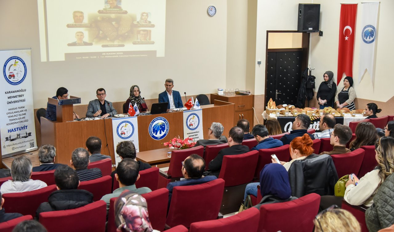  KMÜ’de “Ekşi mayanın gelenekten geleceğe tarihsel yolculuğu’’ paneli düzenlendi