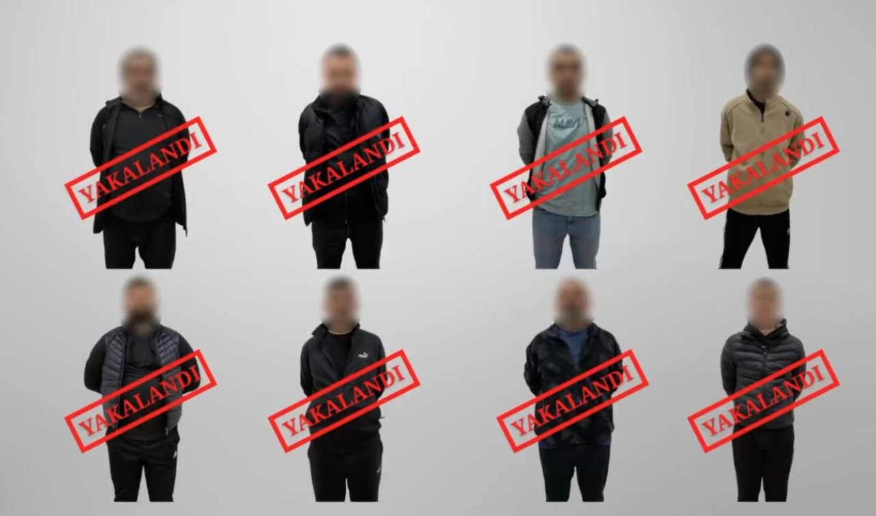 Kırmızı bültenle ve ulusal seviyede aranan 8 suçlu Türkiye’ye getirildi