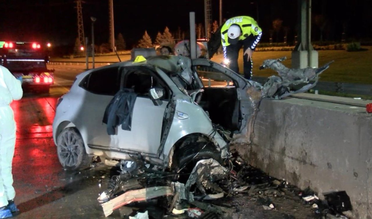 Otomobiliyle gişelere çarpan doktor hayatını kaybetti