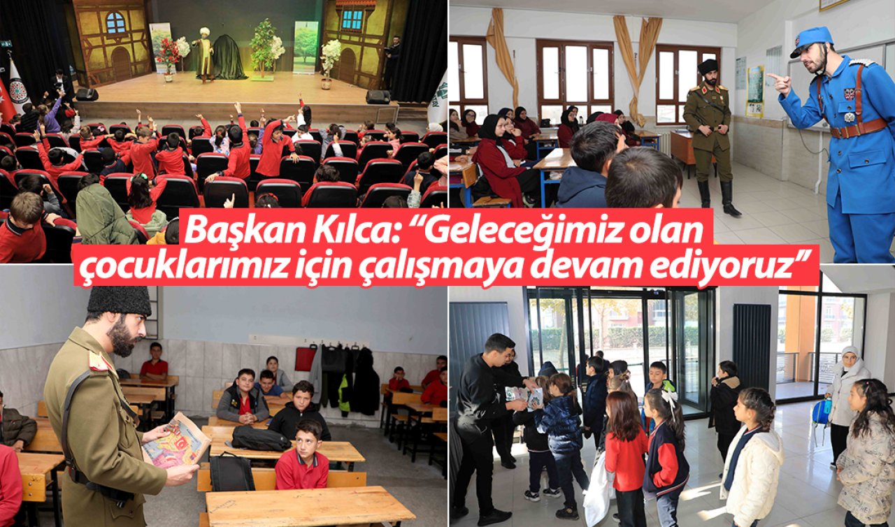 Başkan Kılca: “Geleceğimiz olan çocuklarımız için çalışmaya devam ediyoruz’’ 