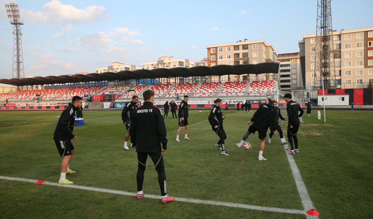 İmaj Altyapı Vanspor’dan Ziraat Türkiye Kupası maçı öncesi Trabzonspor’a karşı iddialı hazırlık