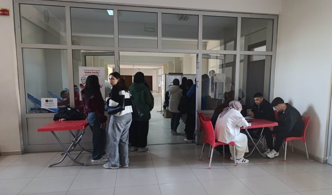 Karapınar’da 1 günde 102 ünite kan bağışlandı