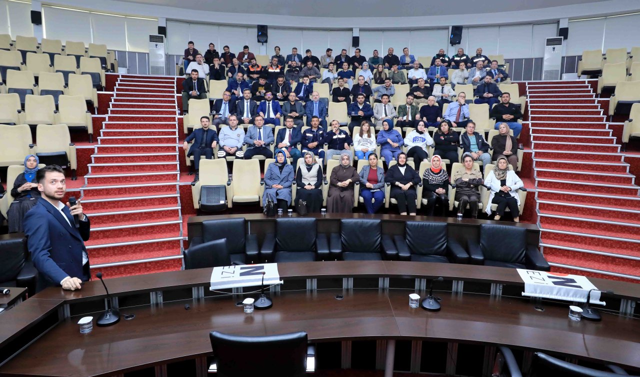  Karatay Belediyesinden personele ergonomi ve hareket eğitimi