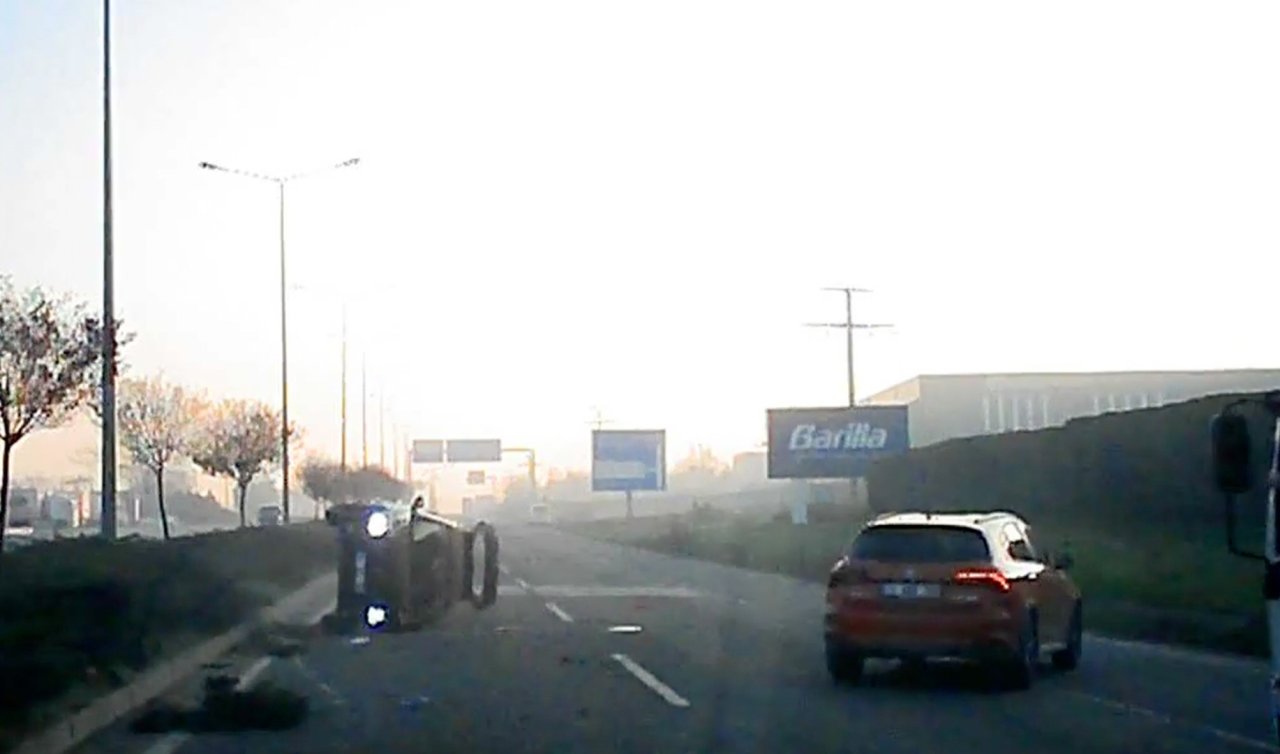 Kaza değil cinayete teşebbüs! Makas terörü kamerada