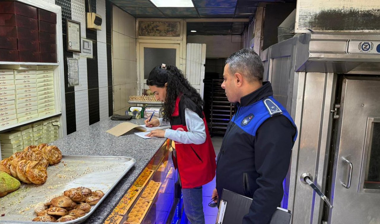 Gıda güvenliğine sıkı takip: 171 ürün imha edildi 2 iş yeri mühürlendi