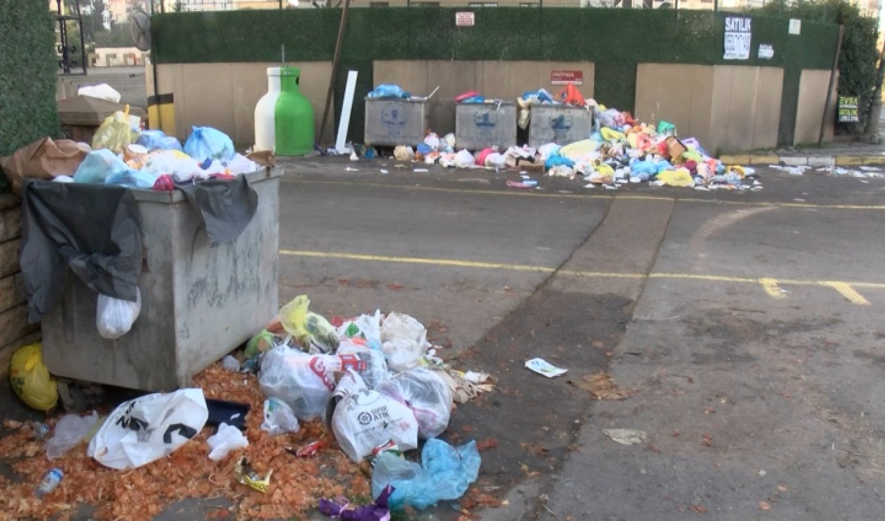 CHP’li belediyede işçiler greve başladı: Konteynerler çöple dolup taştı