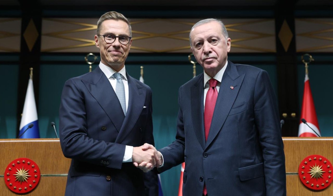 Cumhurbaşkanı Erdoğan Finlandiya Cumhurbaşkanı ile görüştü