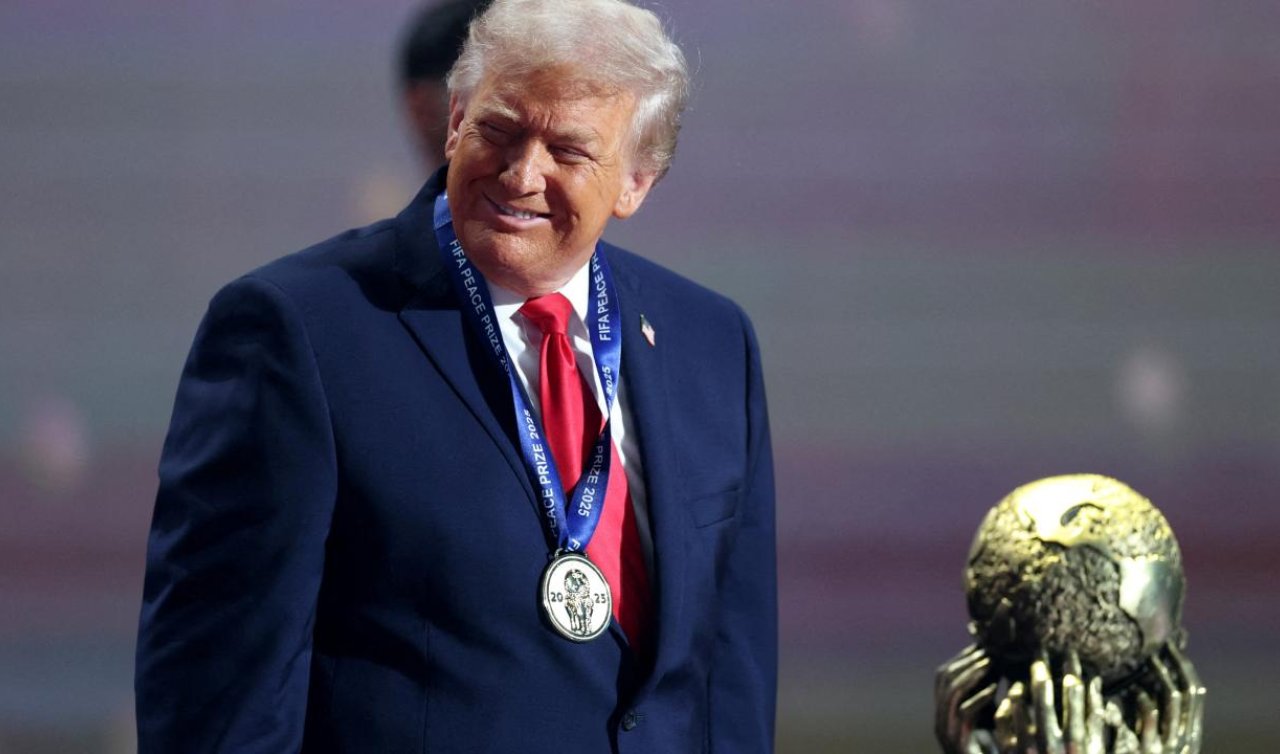  ABD Başkanı Trump’a “FIFA Barış Ödülü’’ verildi