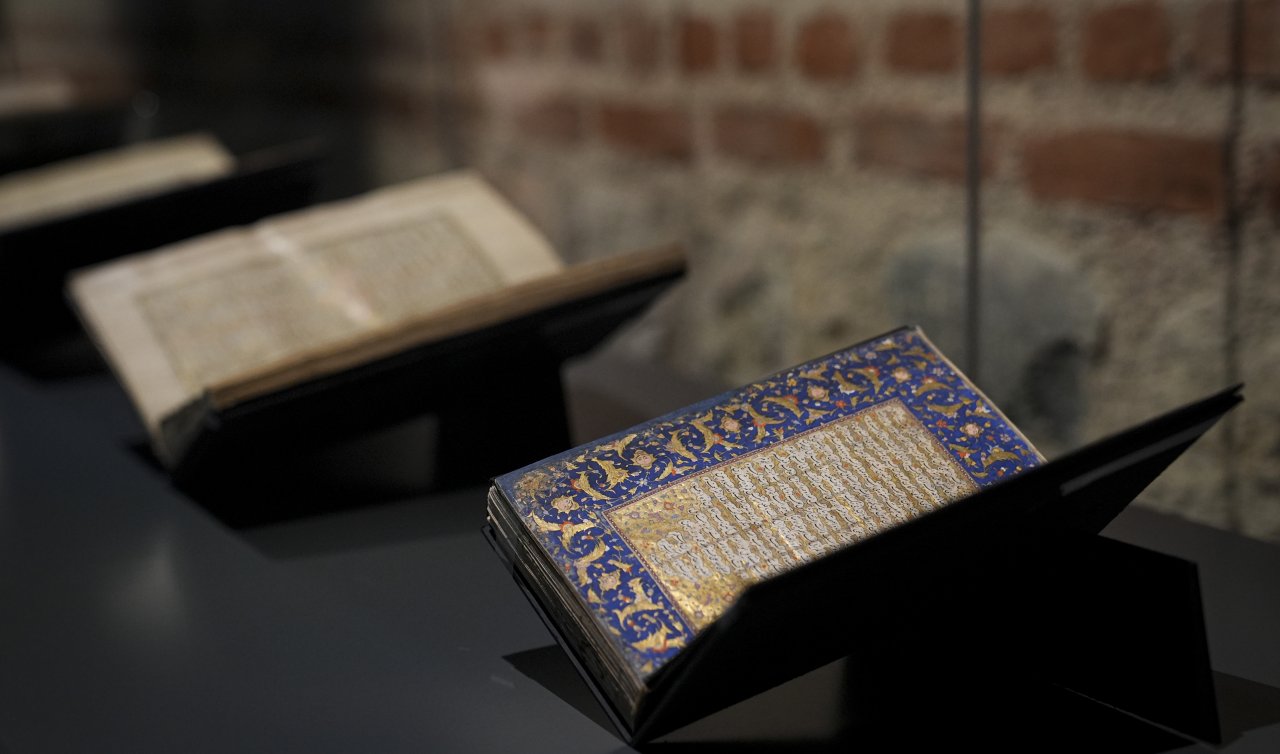  “Mana ve Nakış: Müzehhep Mesneviler Yazma Eser Sergisi’’ açıldı 