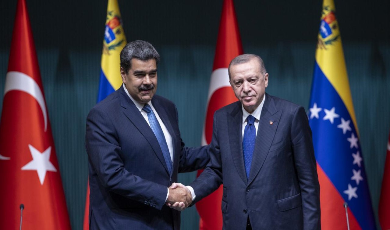 Cumhurbaşkanı Erdoğan Venezuelalı mevkidaşı Maduro ile görüştü
