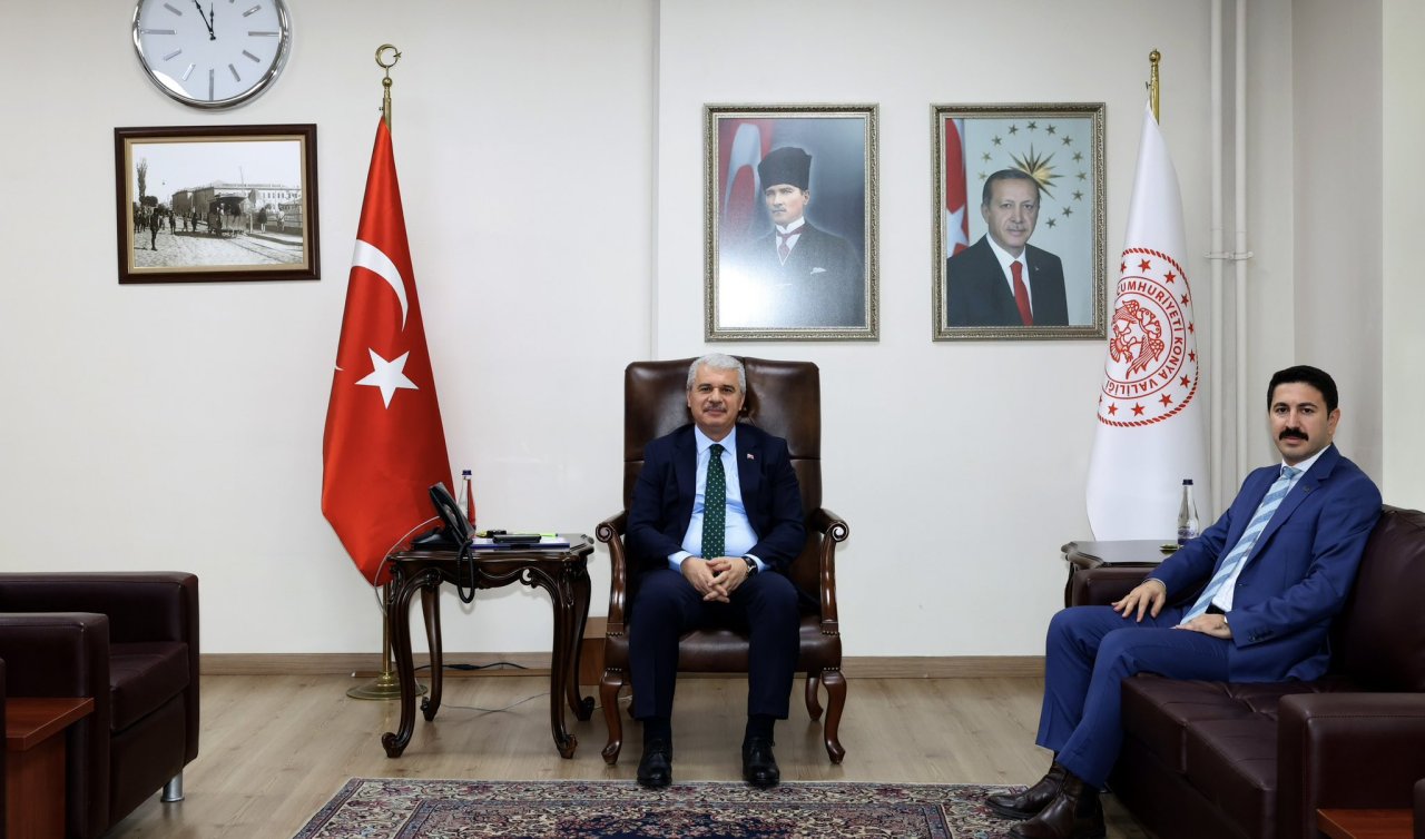 Cumhuriyet Savcısı Sinan Ergüden’den Vali İbrahim Akın’a veda ziyareti