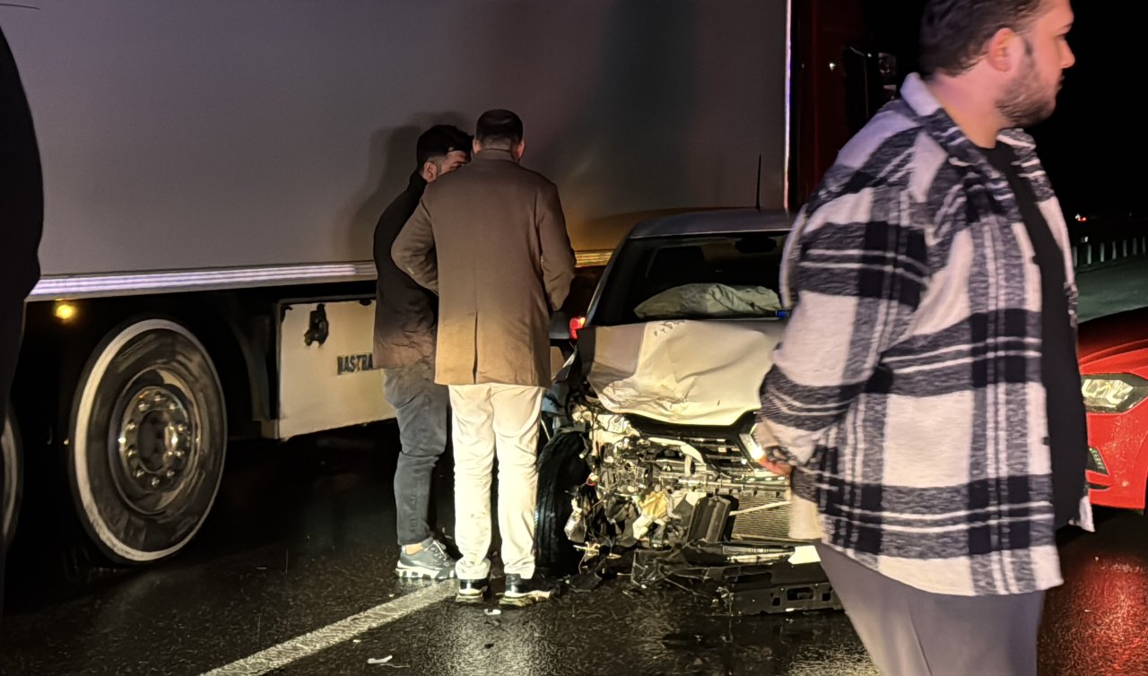 Kaza yapan alkollü sürücü ağaçlık alana silah saklarken yakalandı