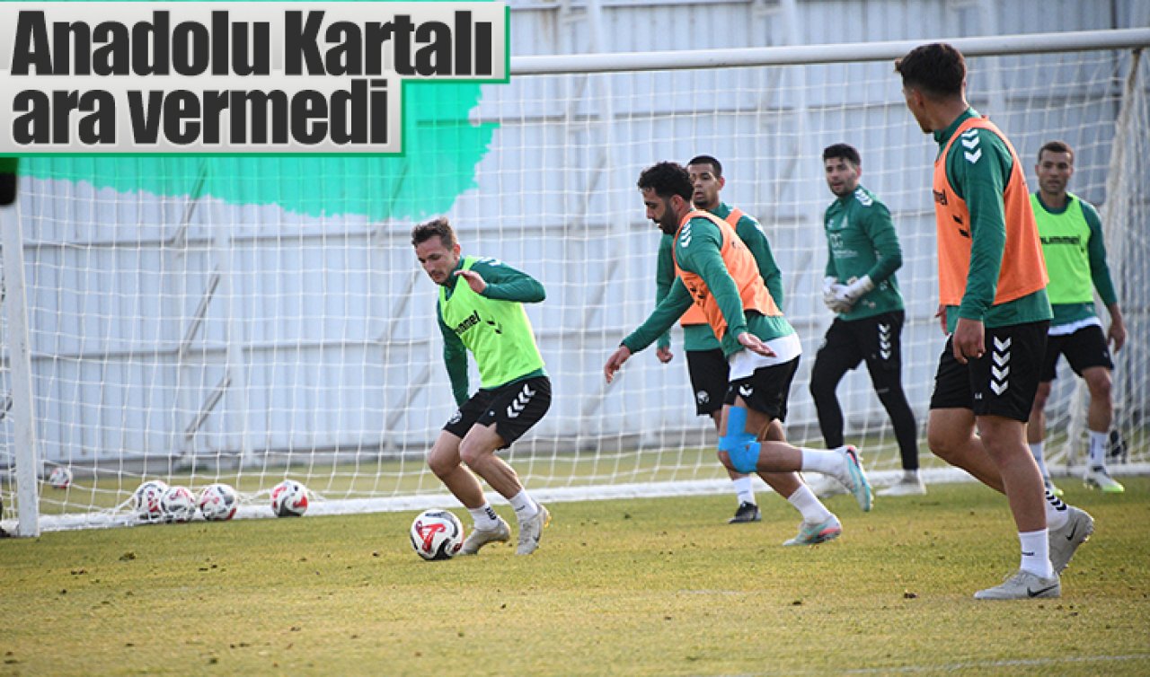 Anadolu Kartalı ara vermedi