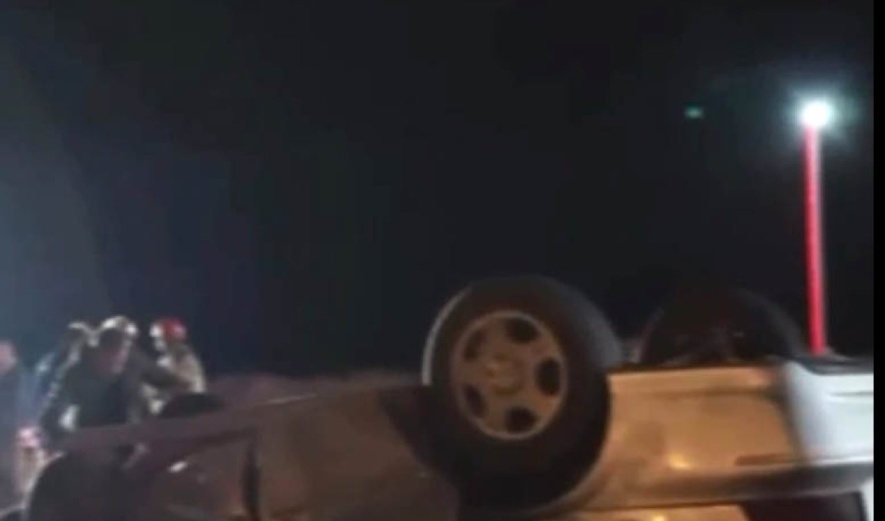 Otomobil TIR’a çarptı: 1 ölü 3 yaralı