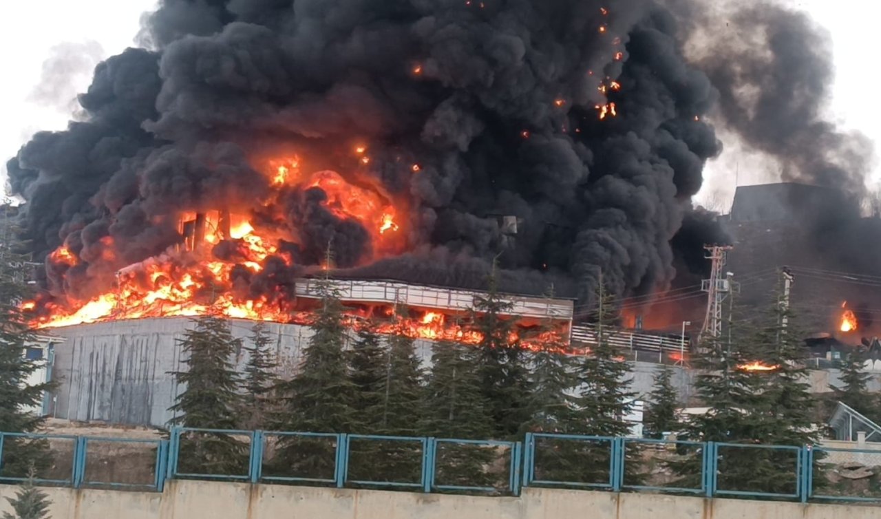 Kırıkkale Bahadır Kimya Yangın!