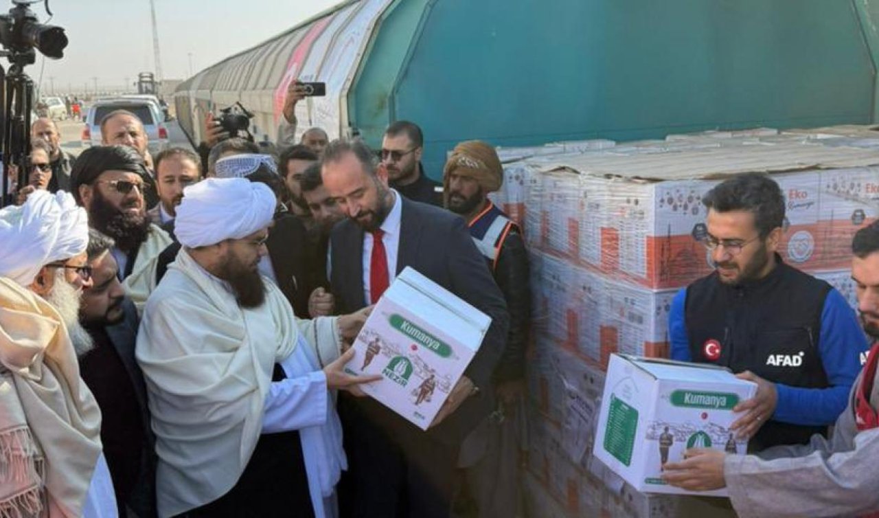 Türkiye’nin 24. İyilik Treni Afganistan’a ulaştı